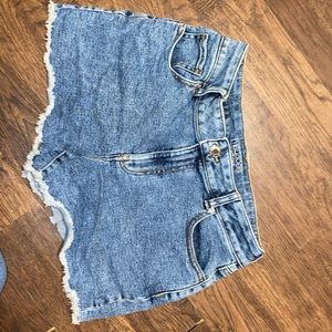 Light Wash Denim Shorts